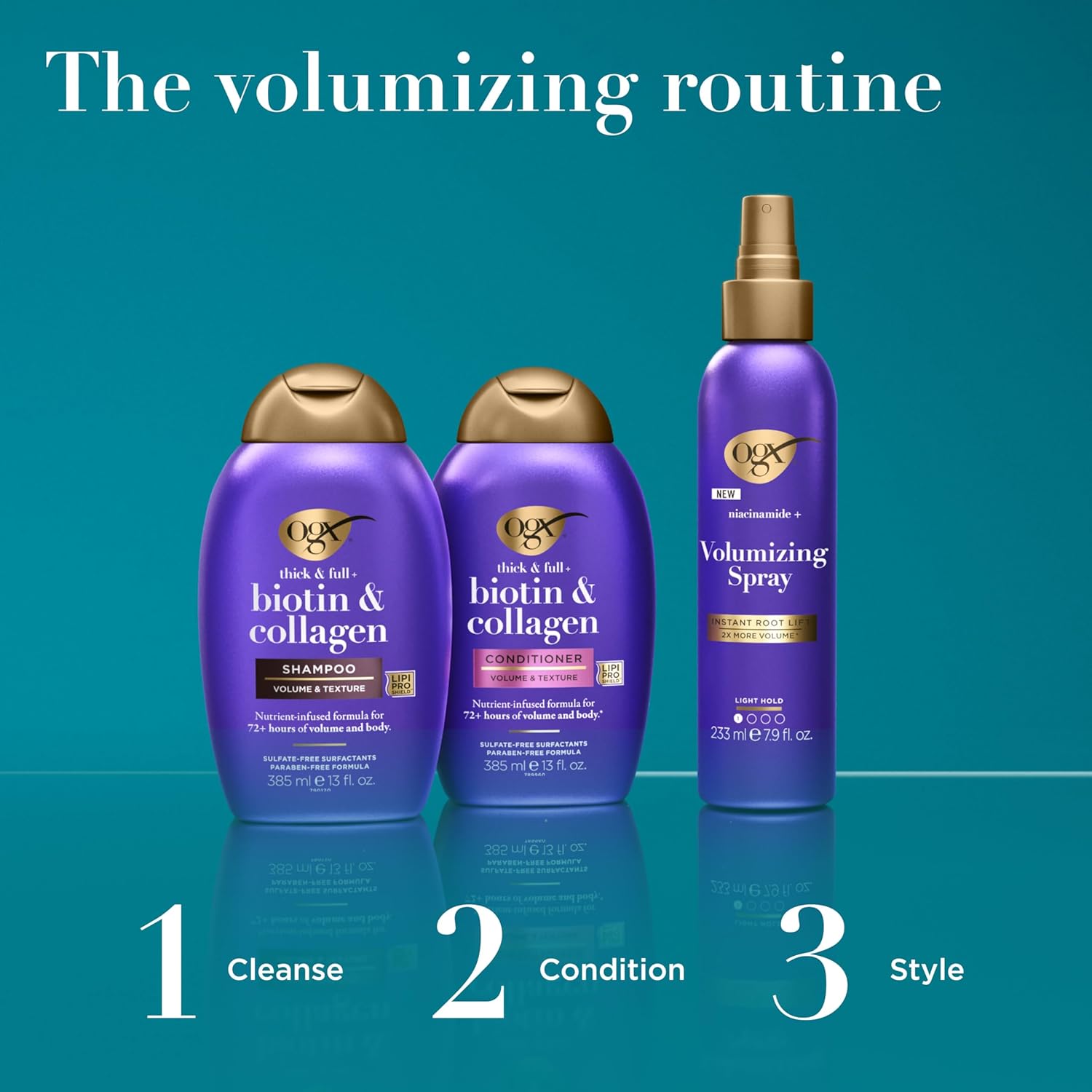 Thumbnail 4 de OGX Thick & Full Biotin Collagen Shampoo 25.4 fl. oz