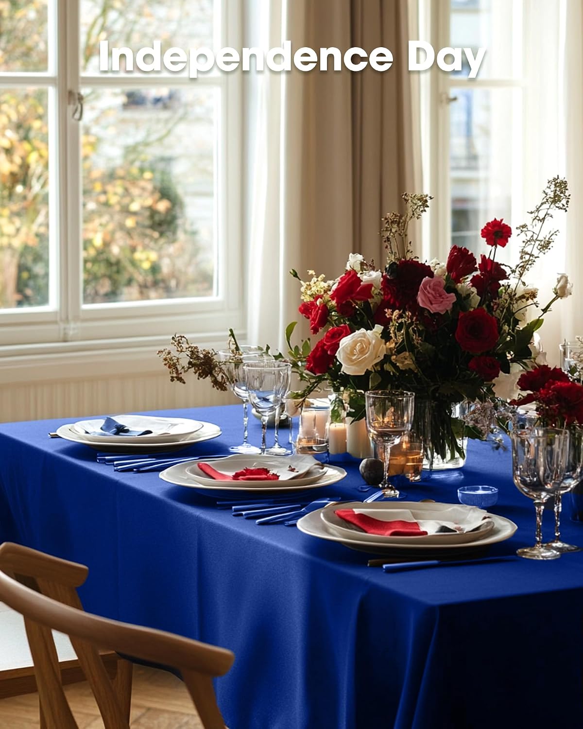 Thumbnail 6 de Pureegg Plastic Table Cloth 54x108 in