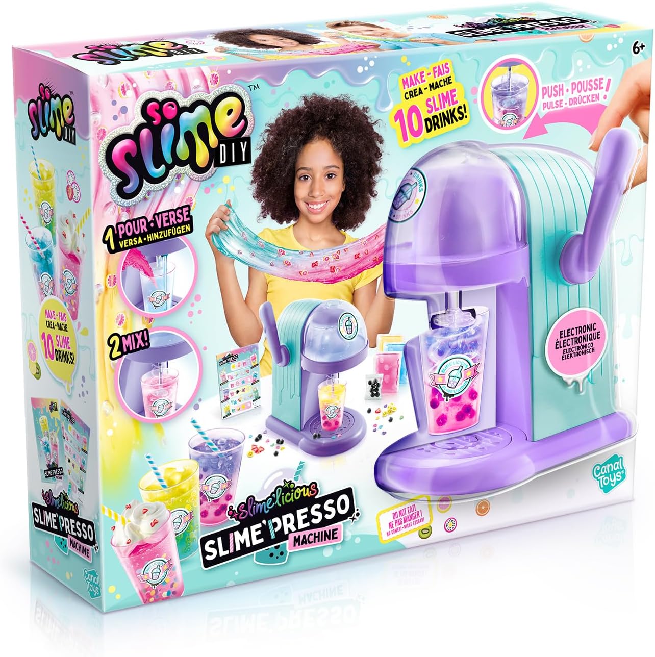 Detalle de Canal Toys So Slime Slimelicious Slime'presso Machine SSC 254 – zestaw do slime