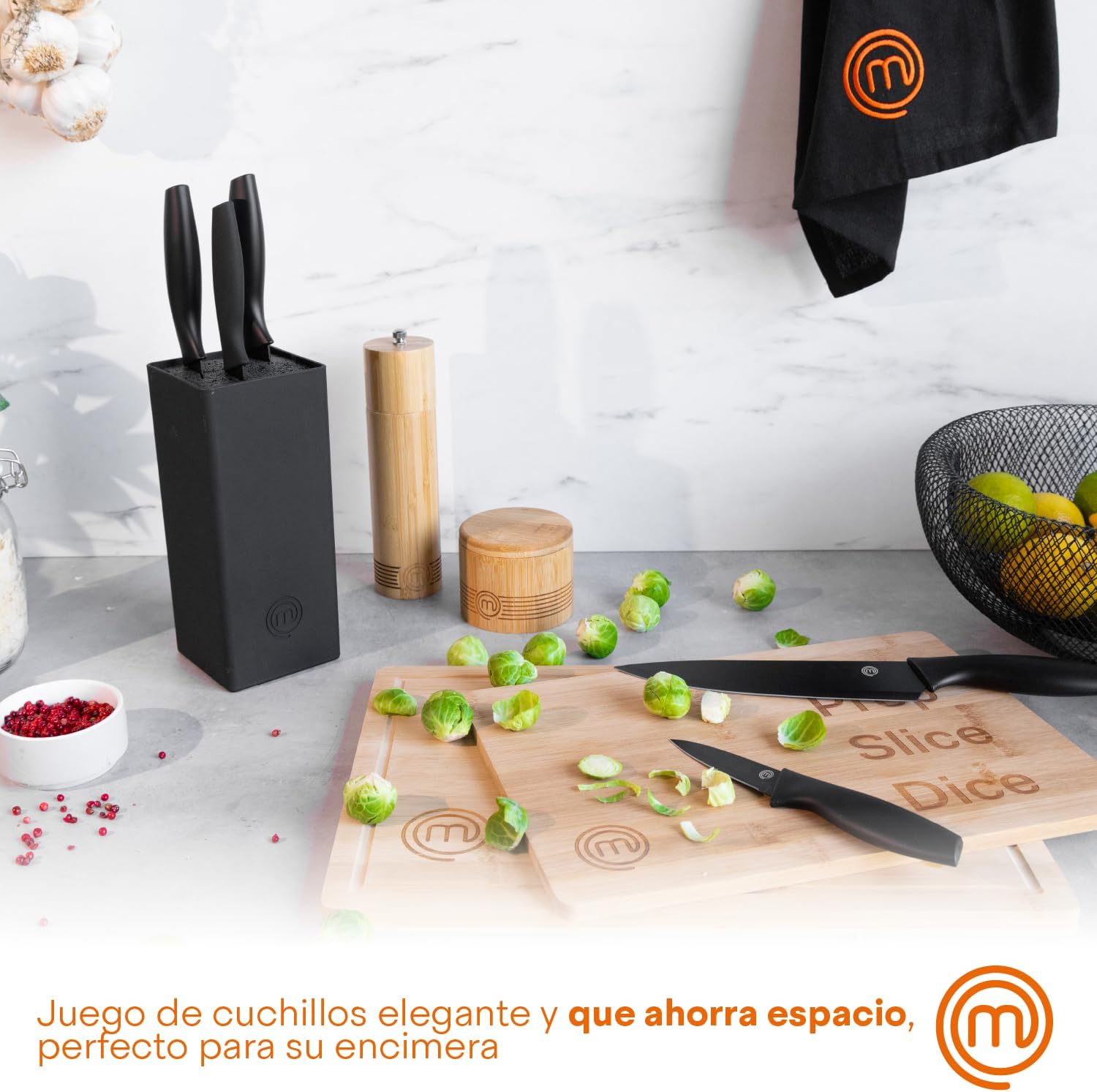 Thumbnail 2 de MasterChef Set de Cuchillos de Cocina 5 Piezas 🗡