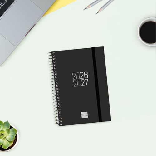 Detalle 2 de Finocam Espir Agenda Curso 2026/2027 Semanal – Negro