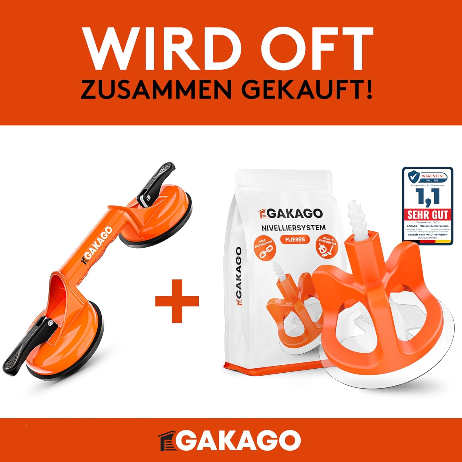 Thumbnail 5 de Gakago Saugheber 120 kg (2er Pack)