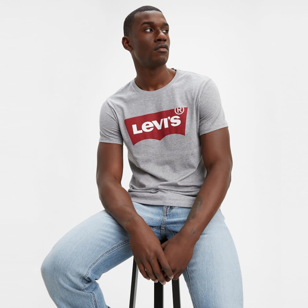 Thumbnail 1 de Levi's Herren Graphic Set-In Neck T-Shirt „Batwing Logo“