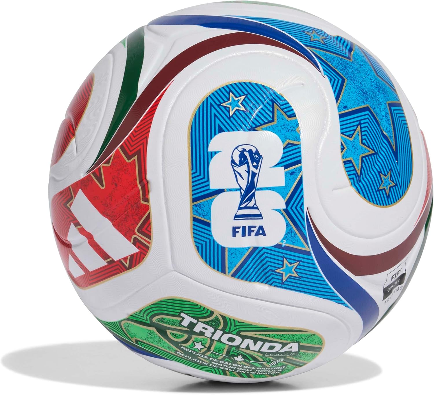 Detalle de adidas Unisex Balón Copa Mundial de la FIFA 26™ League – World Cup League, 38 EU