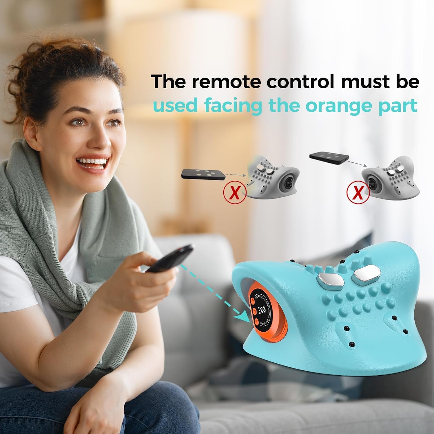 Thumbnail 1 de Electric Neck Massager with Heat (2026) – Wireless Shiatsu Massage for Neck and Back