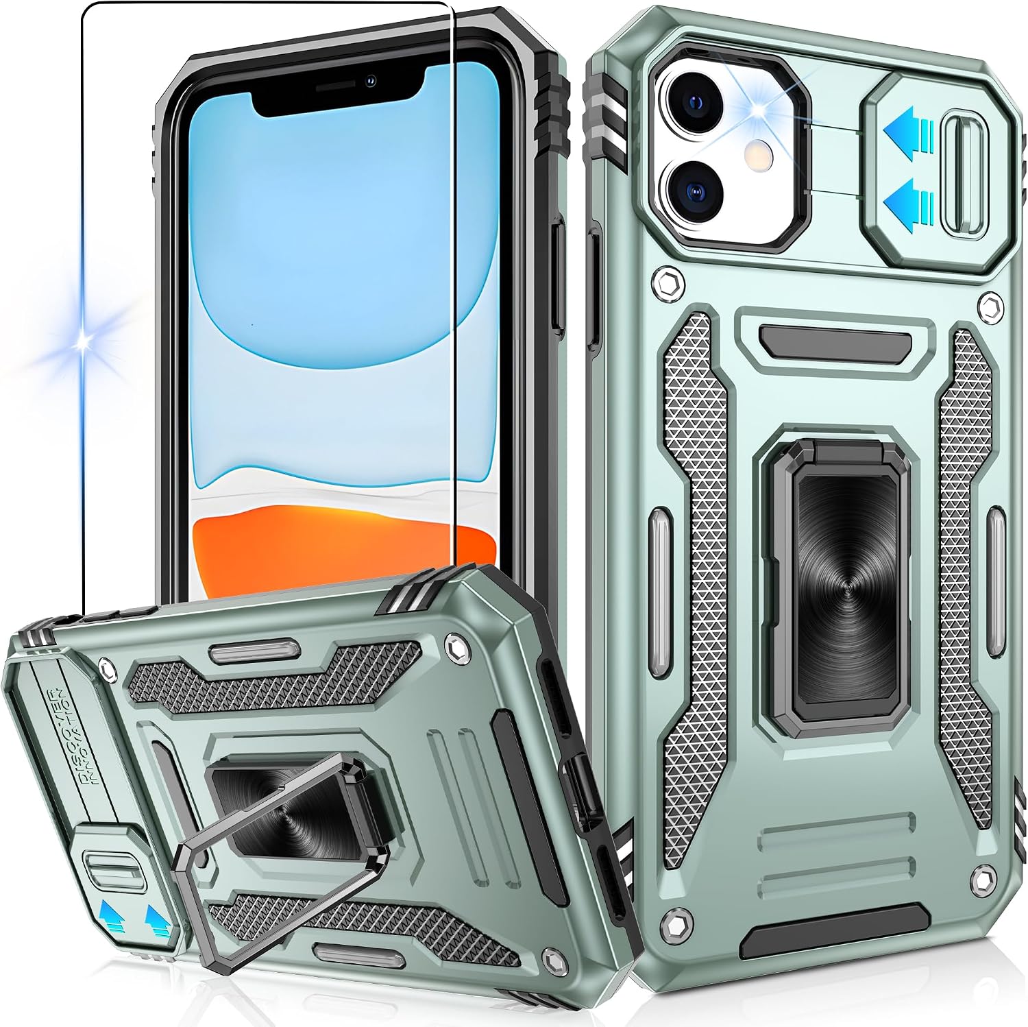Detalle de Jshru iPhone 11 Case Alpine Green