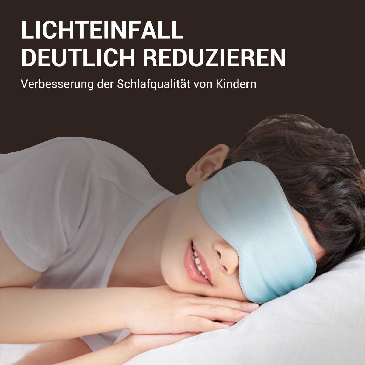 Thumbnail 4 de LaCourse Kinder-Augenmaske aus reiner Maulbeerseide mit Reisetasche