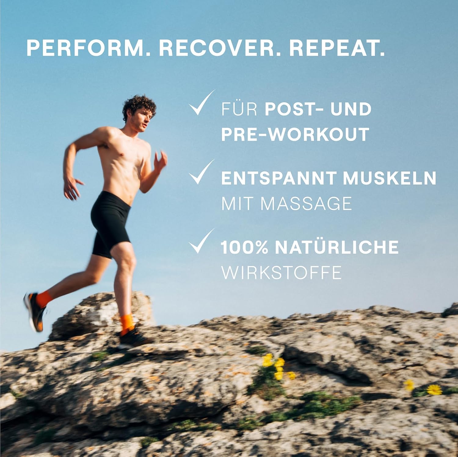 Detalle de WELEDA Bio Sport Kühlgel Arnika – Unisex, vegan, 100 ml