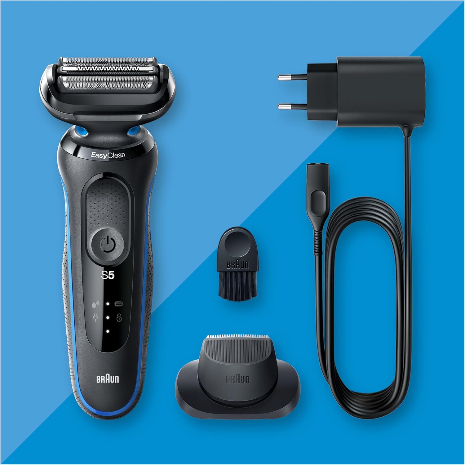 Thumbnail 6 de Braun Series 5 Regolabarba Uomo – Rasatura profonda, Wet & Dry, rifinitore di precisione