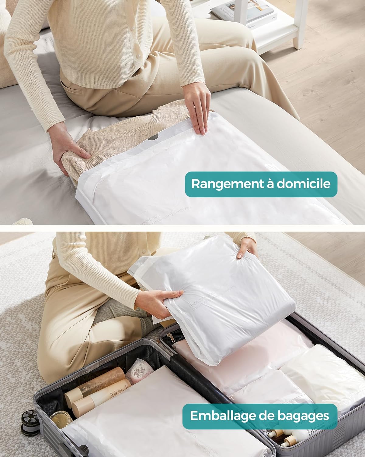 Detalle de Sacs poubelles 30 L SONGMICS 20 kg