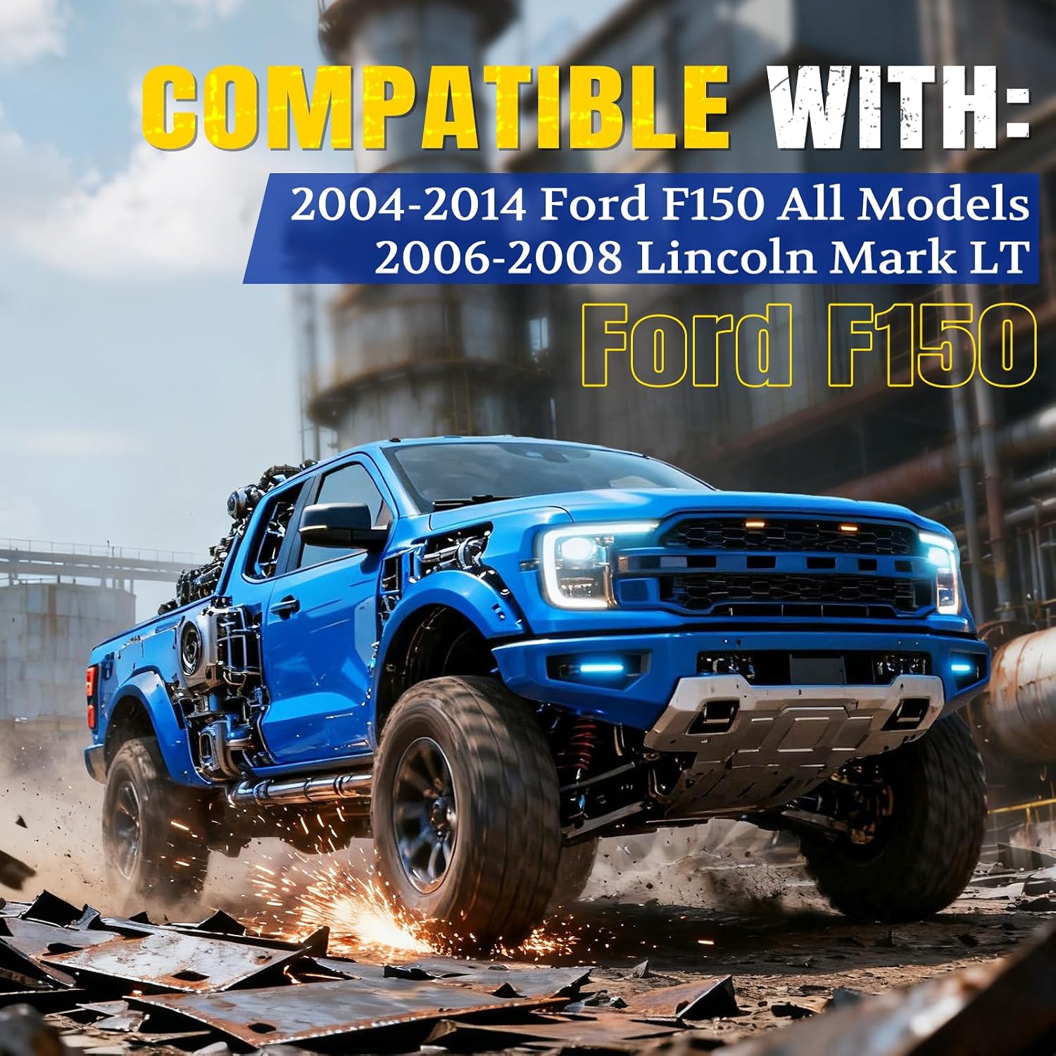 Detalle 2 de ARANA Tailgate Assist Soft Open for Ford F-150 & Lincoln Mark LT (2004-2014)