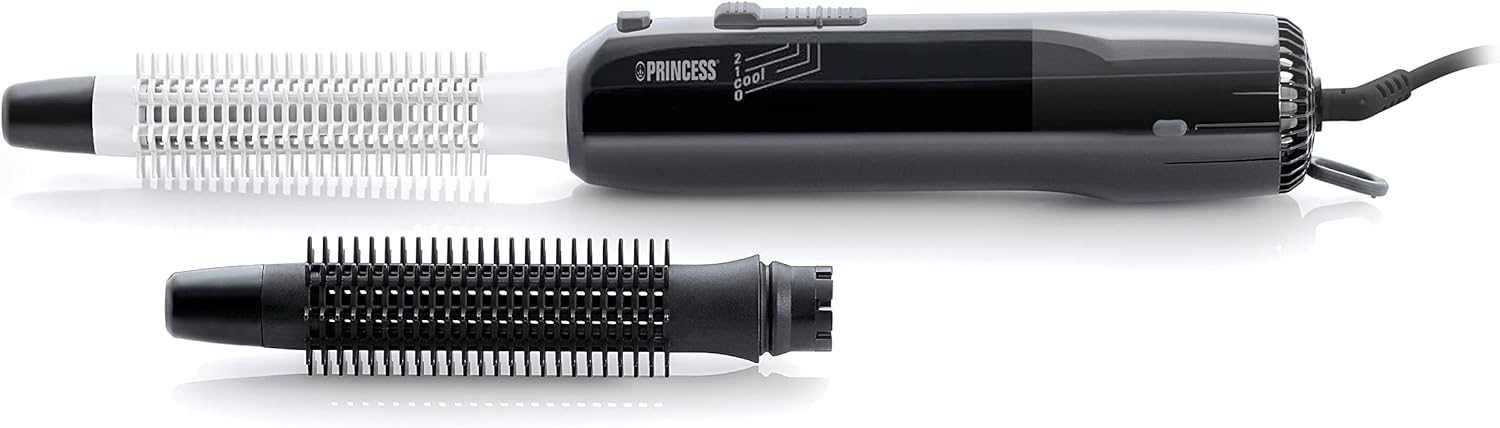 Detalle de Princess 529202 Cool Curl LockenbĂĽrste 1,8 m đź’‡