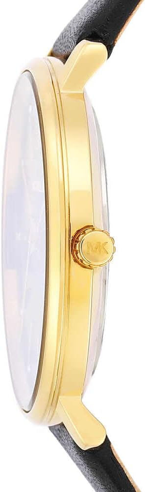 Thumbnail 3 de Michael Kors Damen-Uhren Analog Quarz 32002791 mit Edelstahlgehäuse und Lederarmband