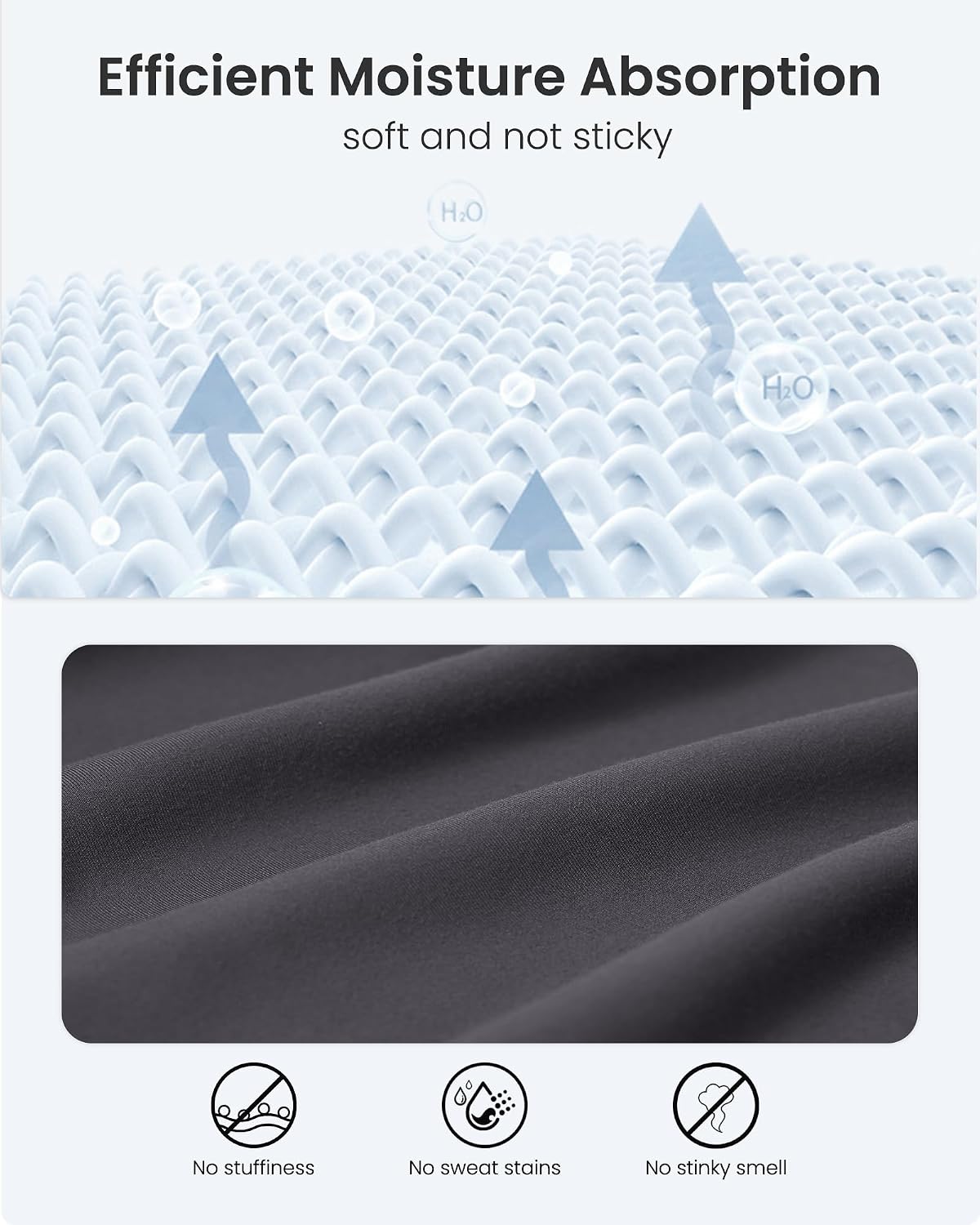 Thumbnail 4 de G4Free Wide-Leg Yoga Dress Pants with 4-Way Stretch and Moisture-Wicking Fabric