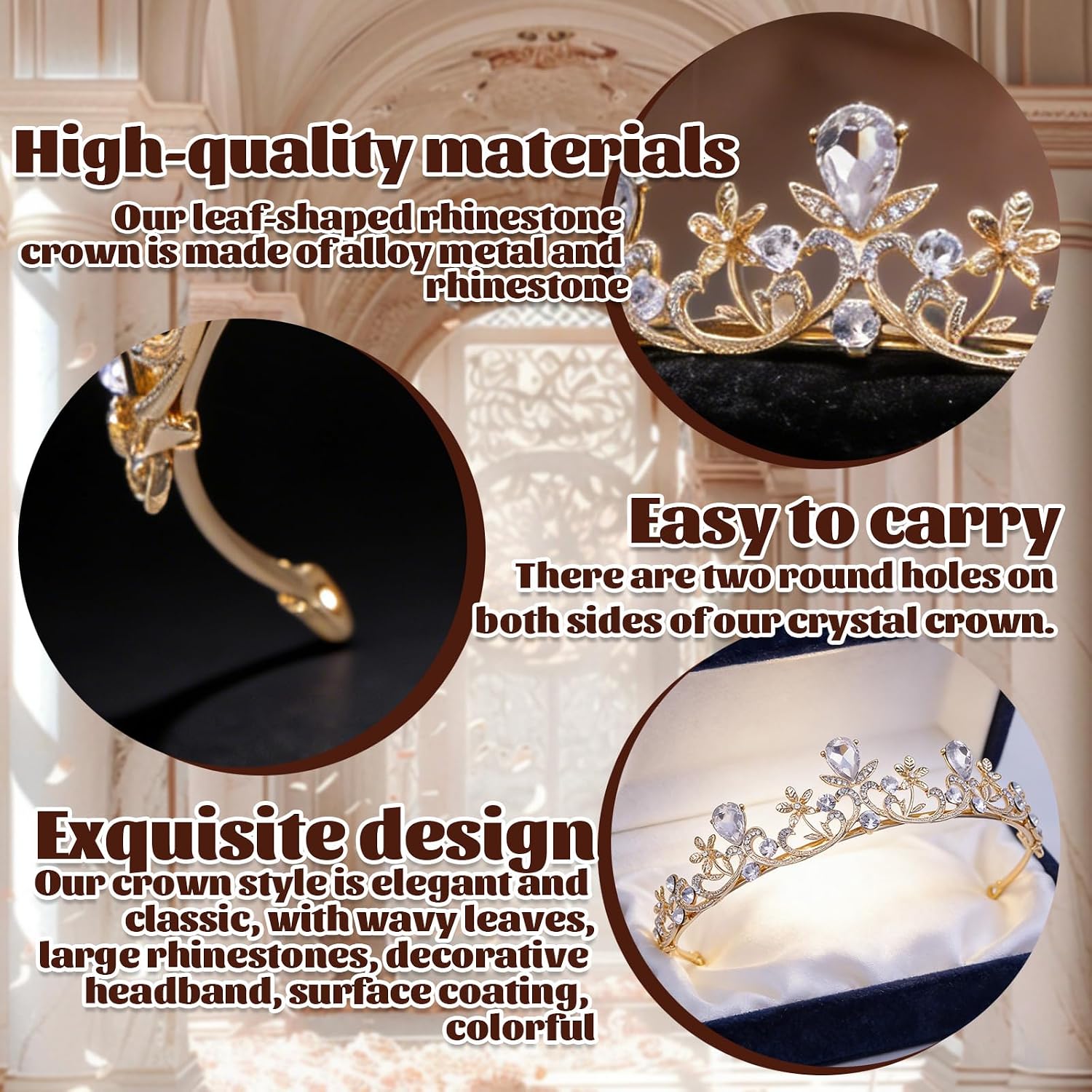 Detalle de Oneroomone Crystal Tiara 14,5 cm