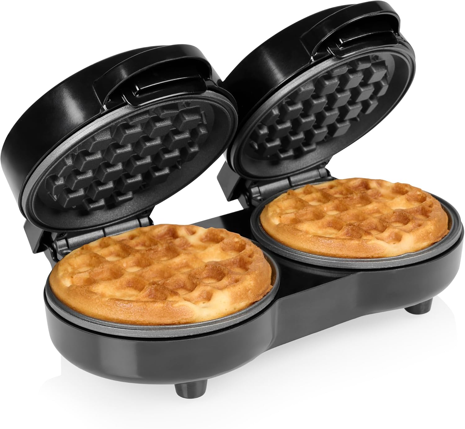 Detalle de Tristar Doppel-Mini-Waffeleisen WF-2115 – 2 Waffeln pro Durchgang, 1100 W Leistung