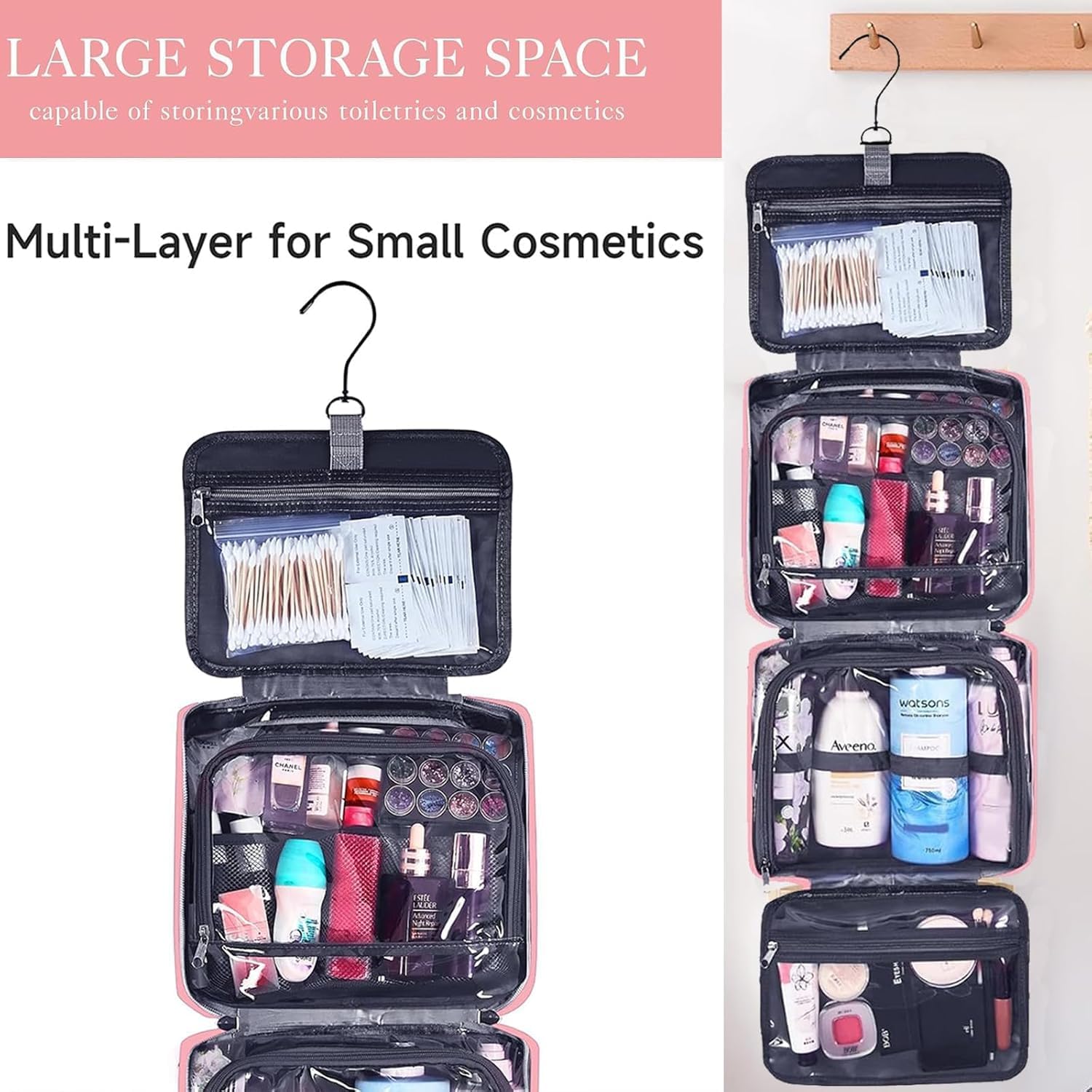 Thumbnail 6 de ANPTER Trousse Voyage Grande Capacité 32,5 cm