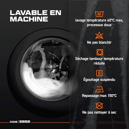 Thumbnail 7 de Portwest Hygiene & Warehouse Coat à Poches Multiples, Ventilé, Blanc, Medium – Ref 2852MED