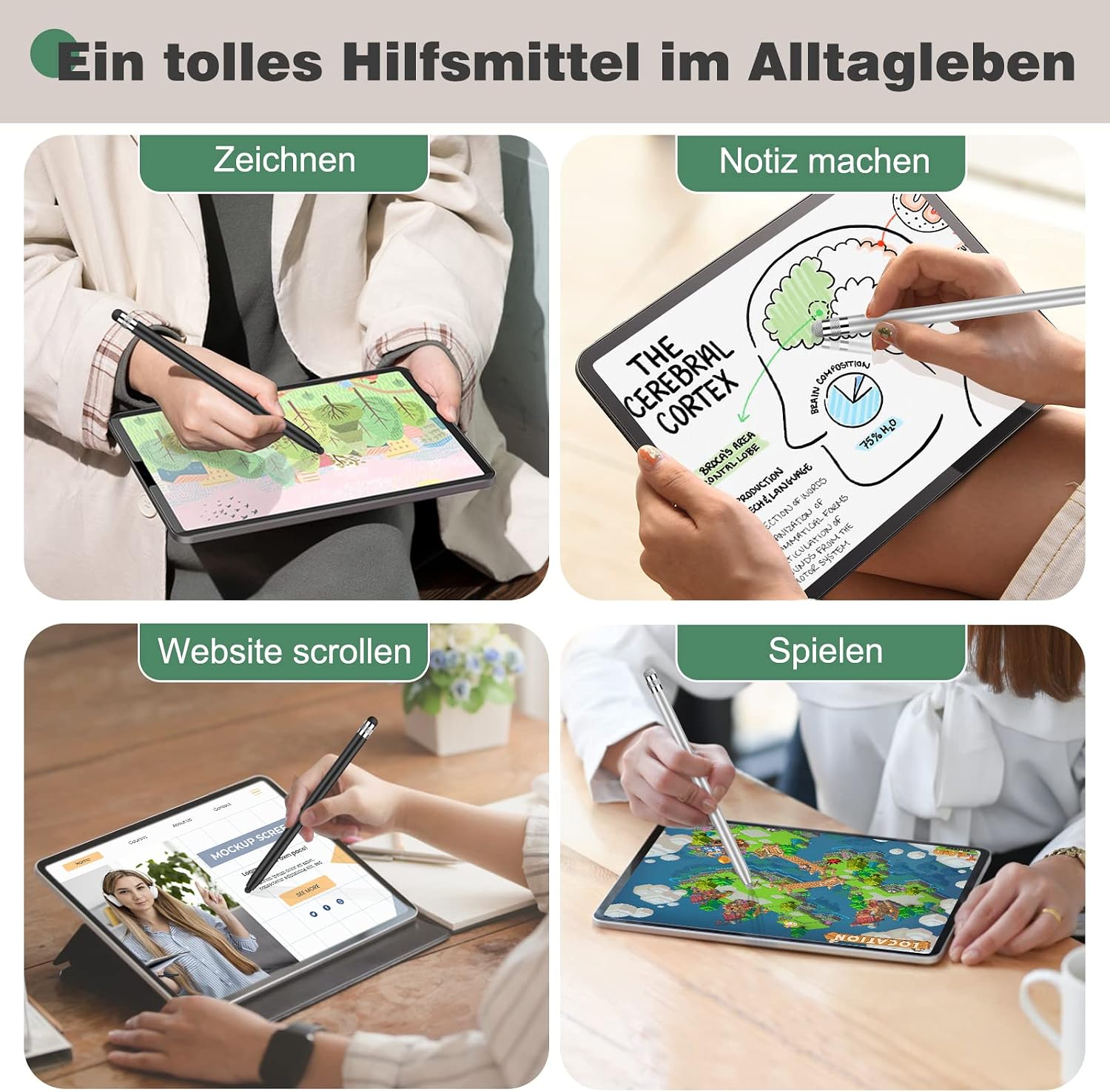 Detalle 2 de Touchscreen Stift MEKO 2 Pack 14 cm