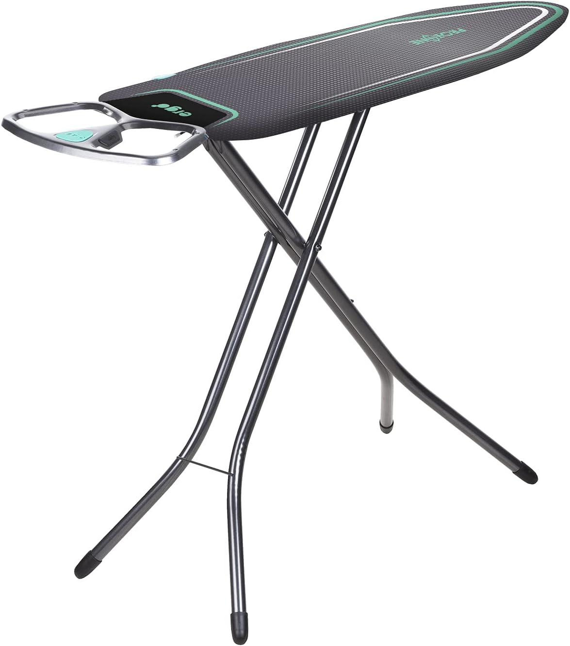 Detalle de Minky Ergo Mint Prozone Ironing Board, Black – 122 x 38cm (Amazon Exclusive)