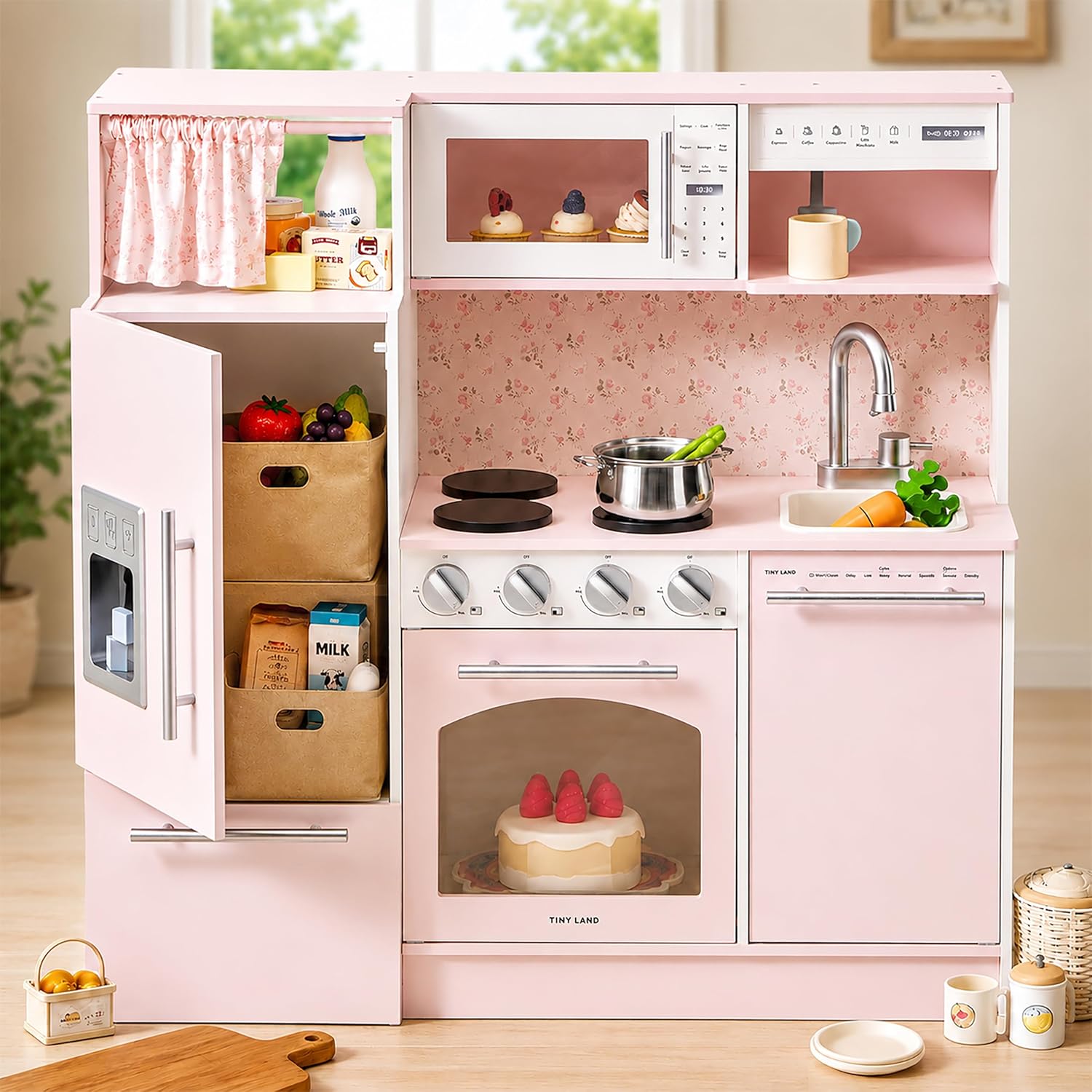 Thumbnail 6 de Tiny Land Upgraded Play Kitchen for Kids