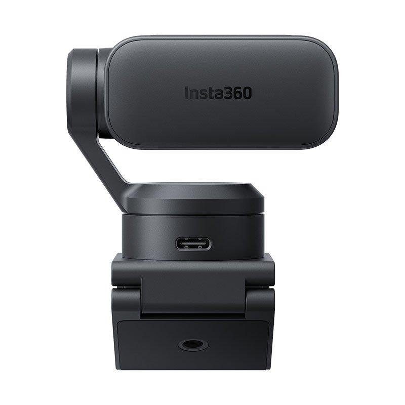 Detalle de Insta360 Link 2: Cámara web 4K Ultra HD con gimbal, IA y seguimiento para streaming y videollamadas