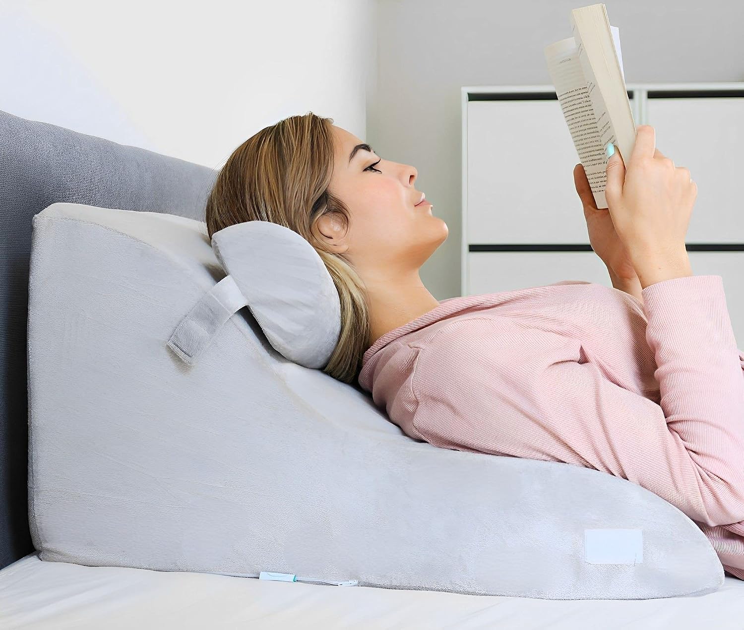 Detalle de Relivy Almohada de Lectura ergonómica