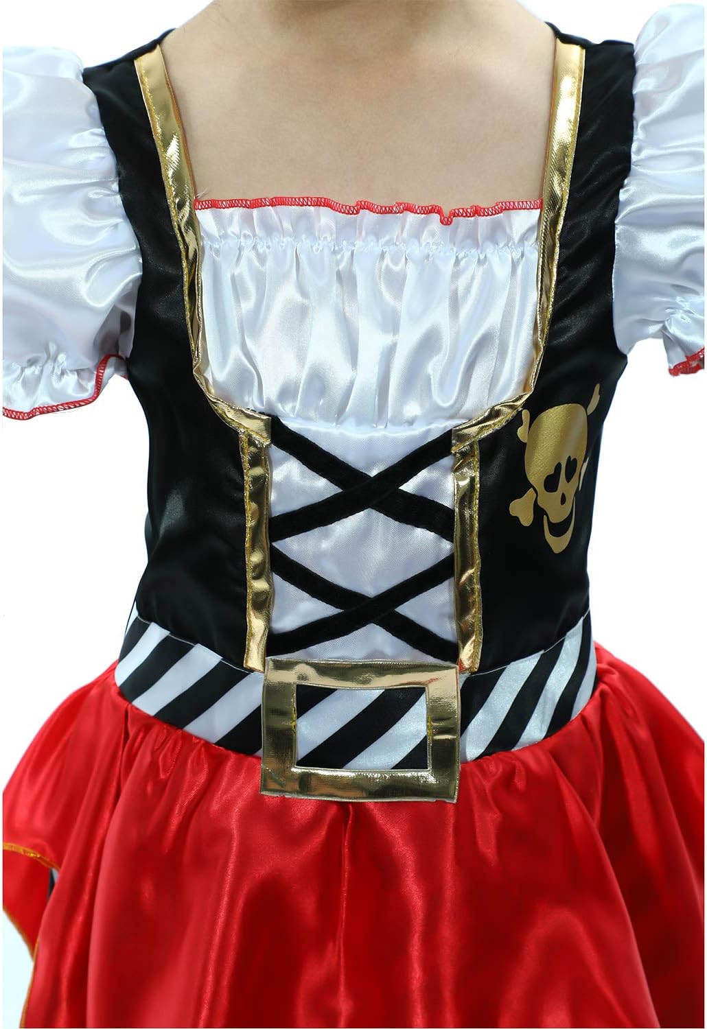 Detalle de Sincere Party Girls Pirate Costume Deluxe Set for 5-6 Years