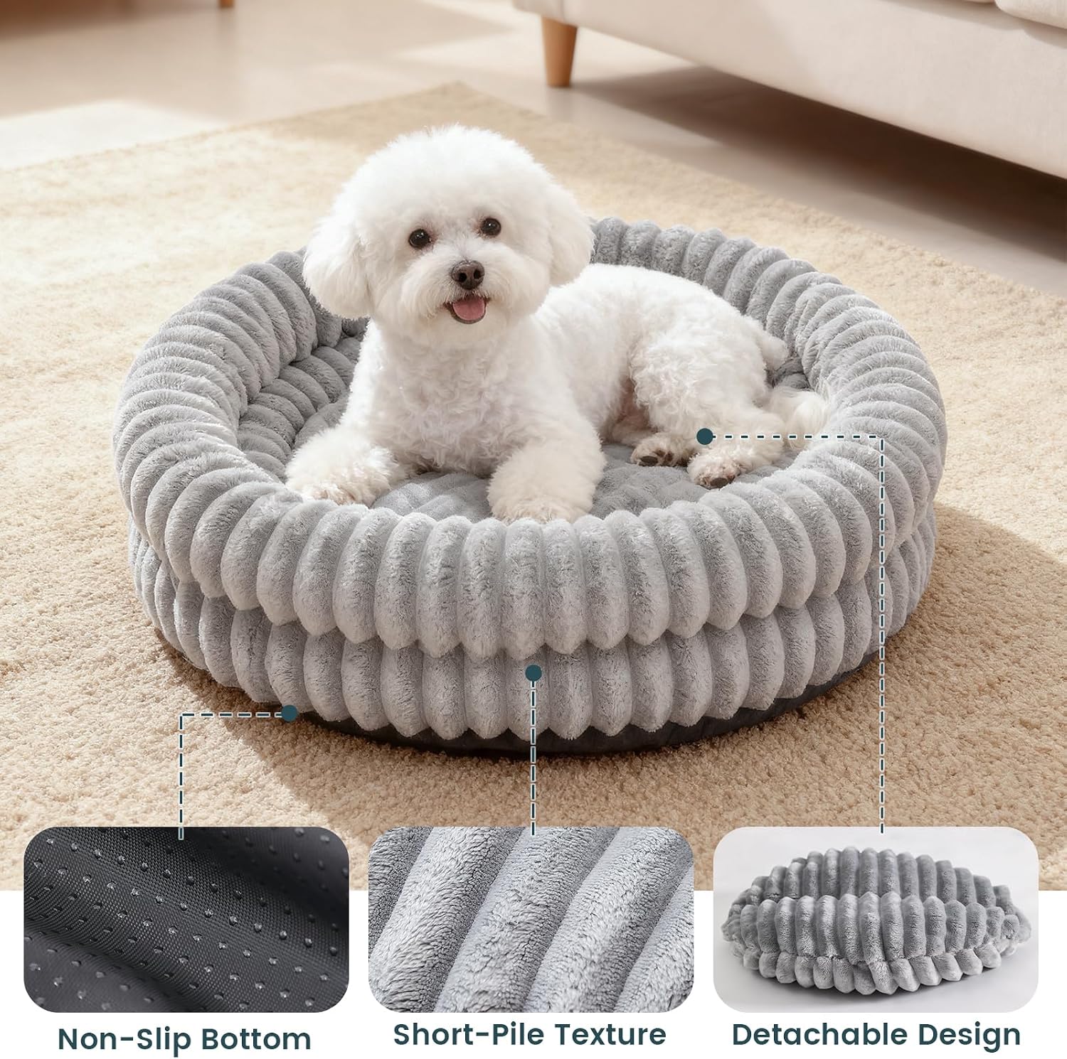 Detalle 2 de Petinstinct Cat Bed, 20-inch