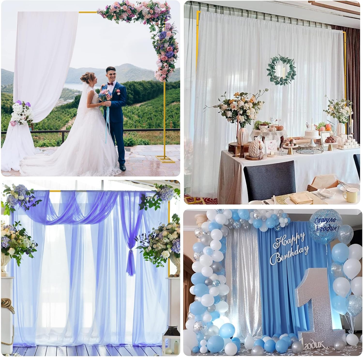 Thumbnail 5 de Wokceer 10x10 FT Backdrop Stand