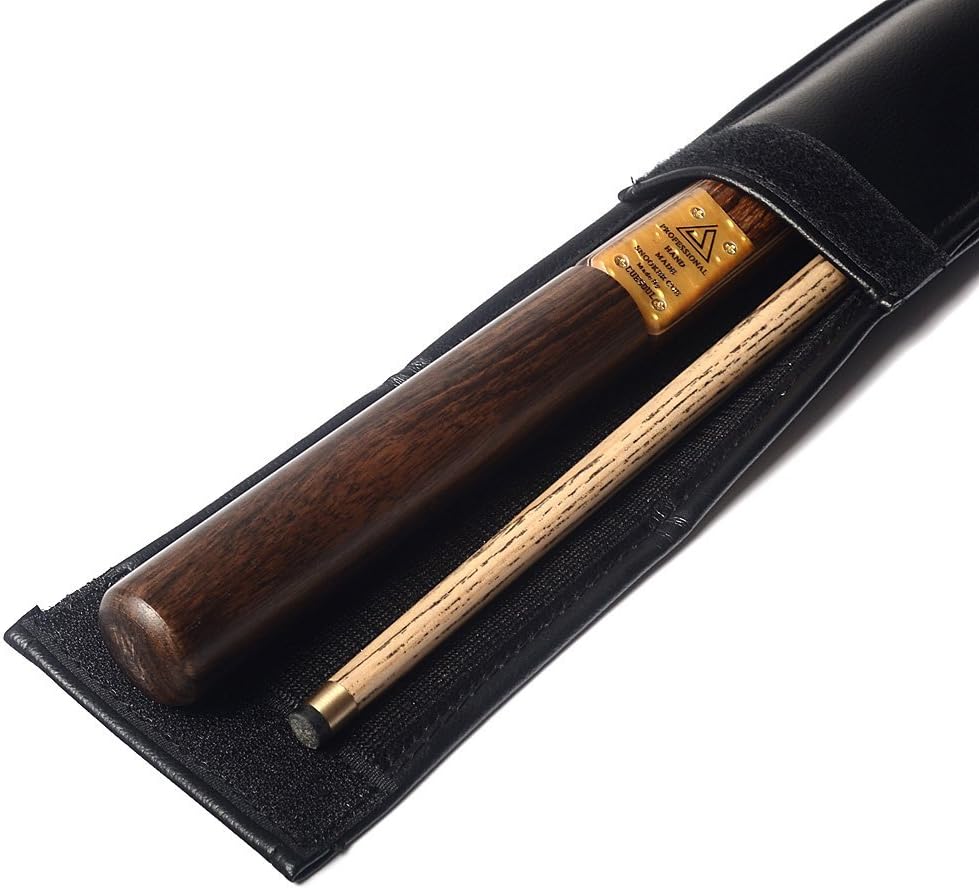 Thumbnail 6 de CUESOUL 57" 3/4 Jointed Snooker Cue – Handcrafted with Ash Shaft, Walnut Butt, Extensions and Leatherette Case