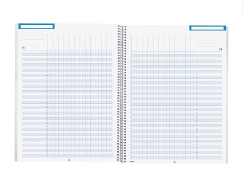 Detalle de Finocam Cuaderno del Docente – Semana Página sin fechar, 24 hojas de evaluaciones y portada personalizable (230 x 310 mm)
