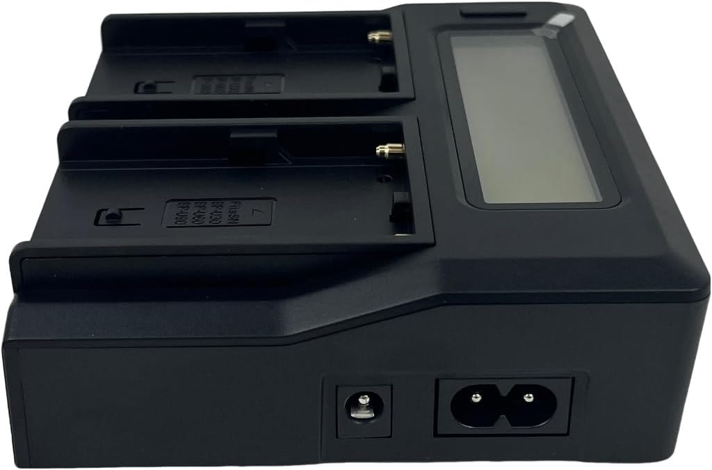 Thumbnail 6 de Dual LCD Camera Battery Quick Charger for BP-911 to BP-975