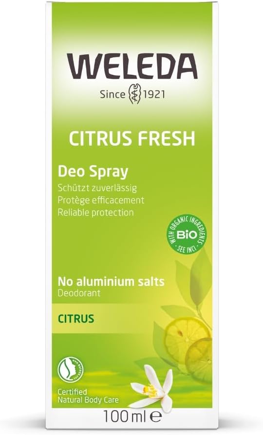 Detalle de Weleda Citrus Deodorant spray – natural odour control for everyday use