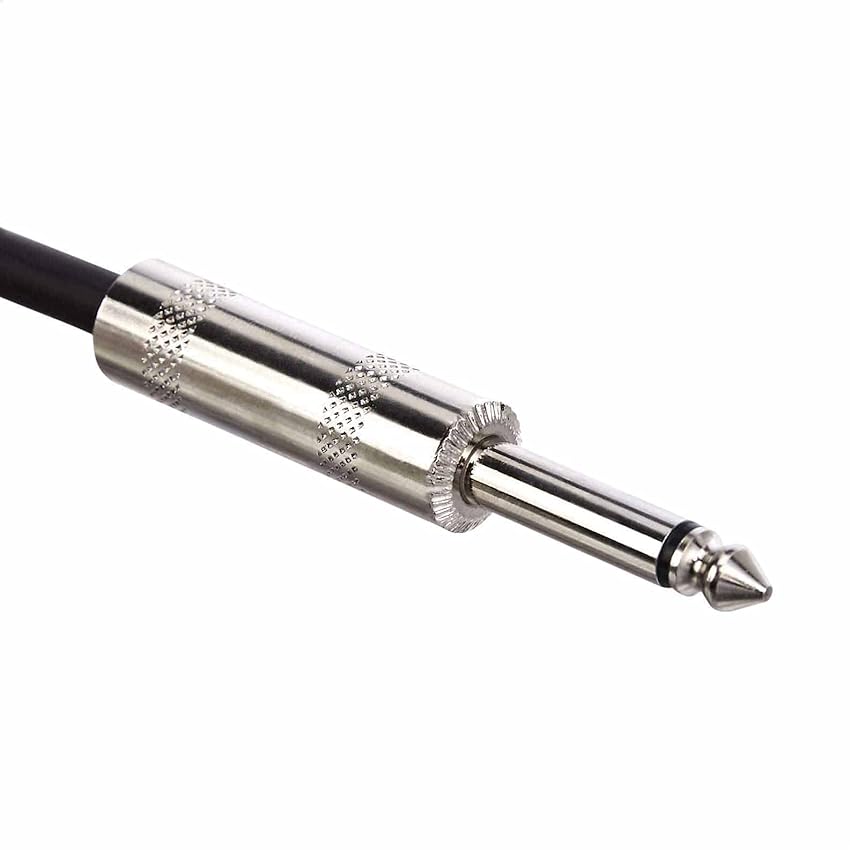 Detalle 2 de Amazon Basics TS 1/4" Instrument Cable 10 ft 🎸