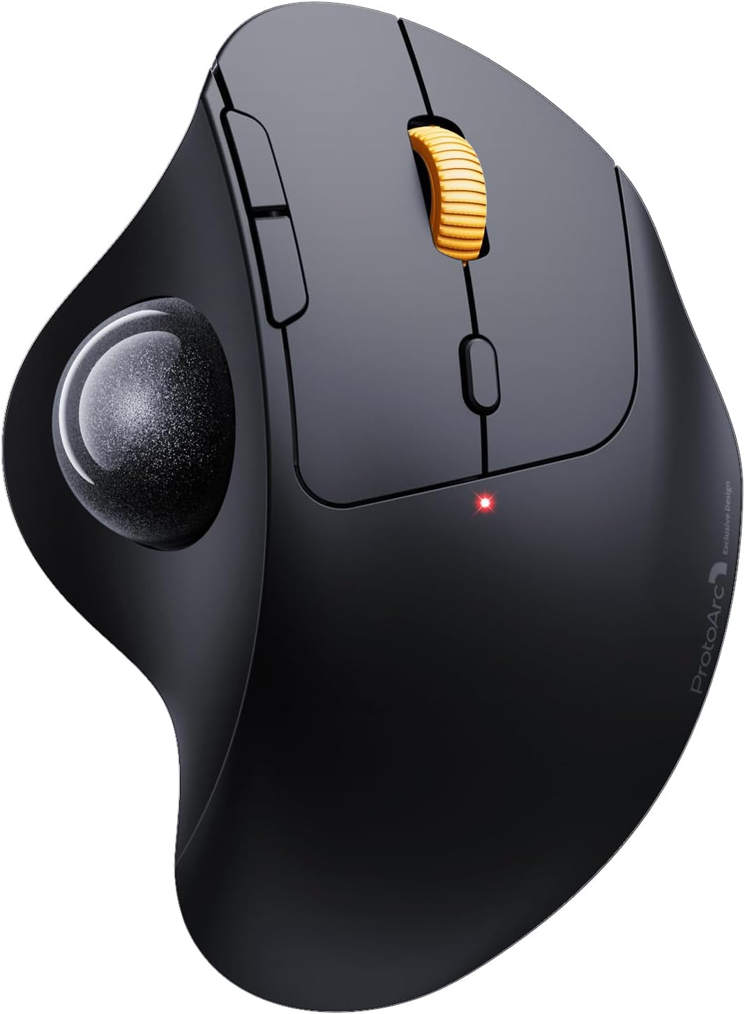Detalle de ProtoArc EM04 トラックボールマウス 静音クリック・3台接続・USB-C充電式
