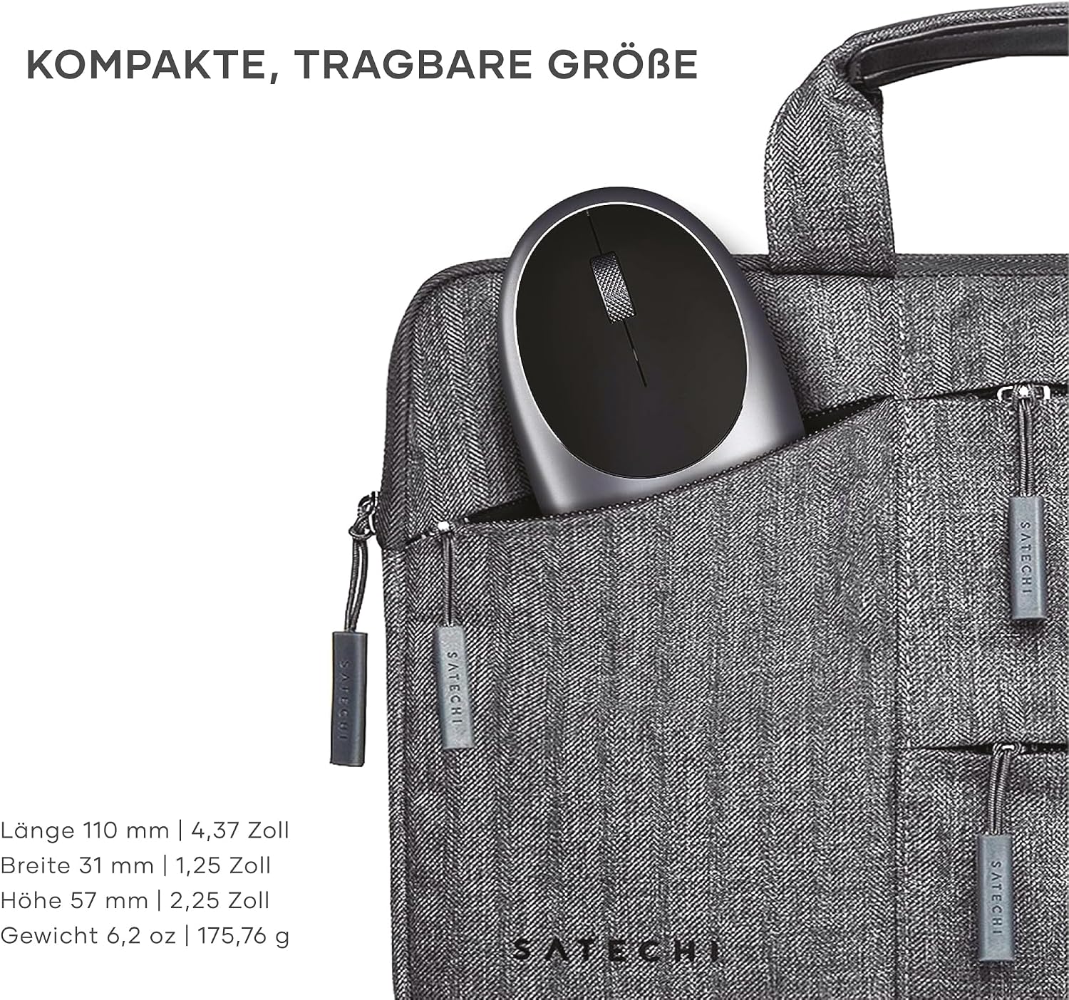 Thumbnail 4 de SATECHI M1 kabellose Maus 1200 DPI đź–±