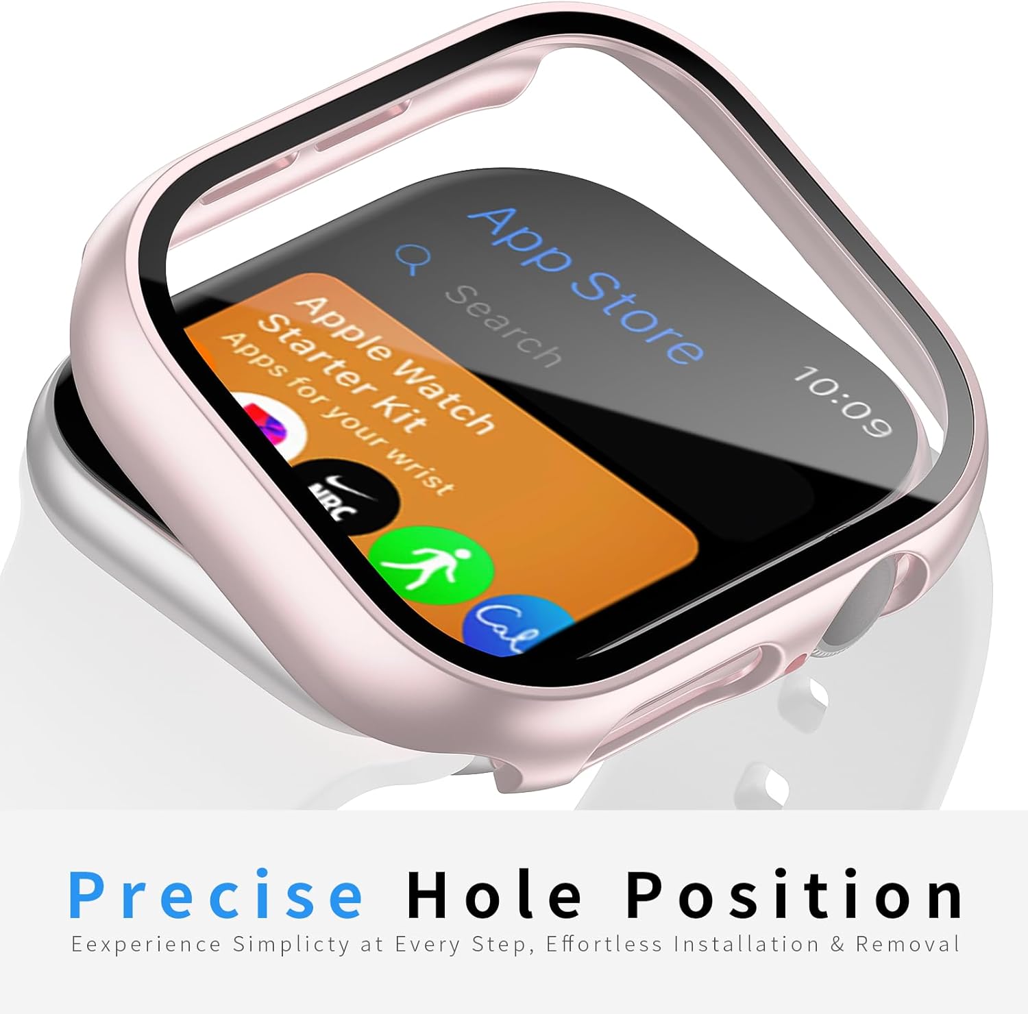 Detalle 2 de JERXUN 6-Pack Case for Apple Watch 46mm