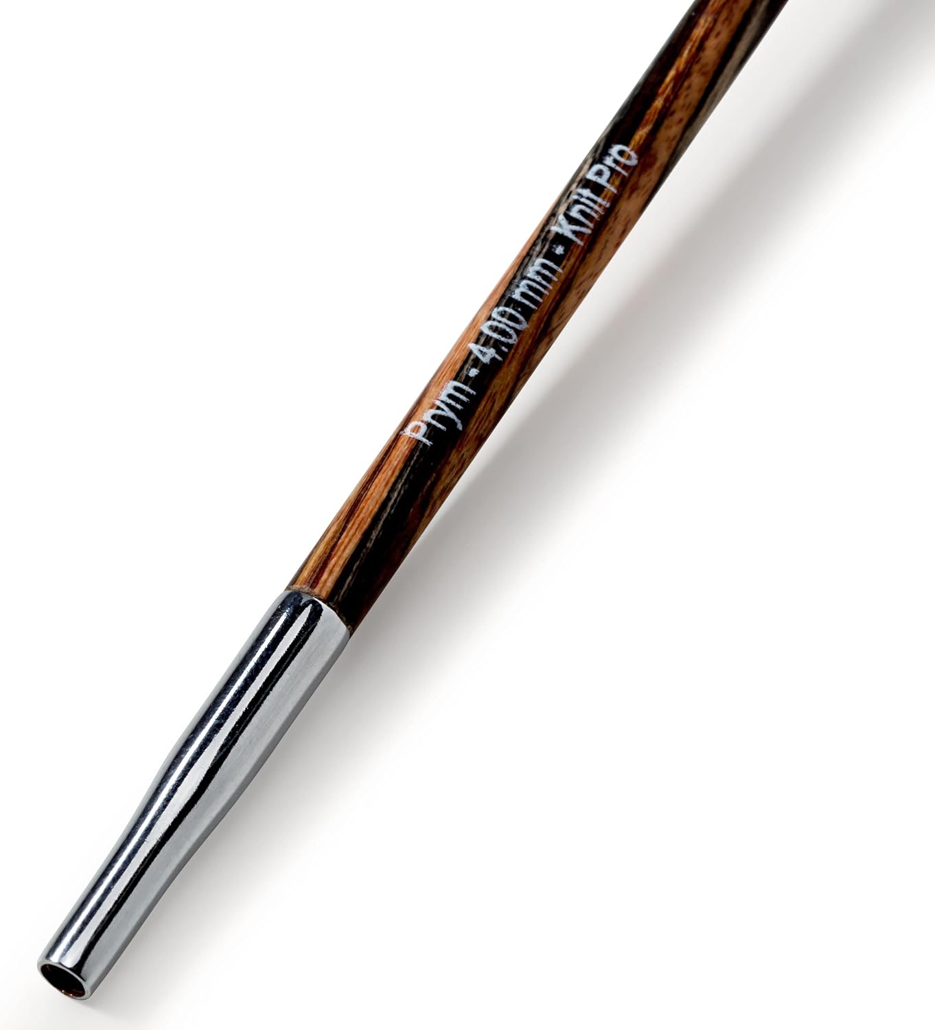 Detalle 2 de Prym 223372 木製ショート輪針 6号 4.0mm・コード交換式