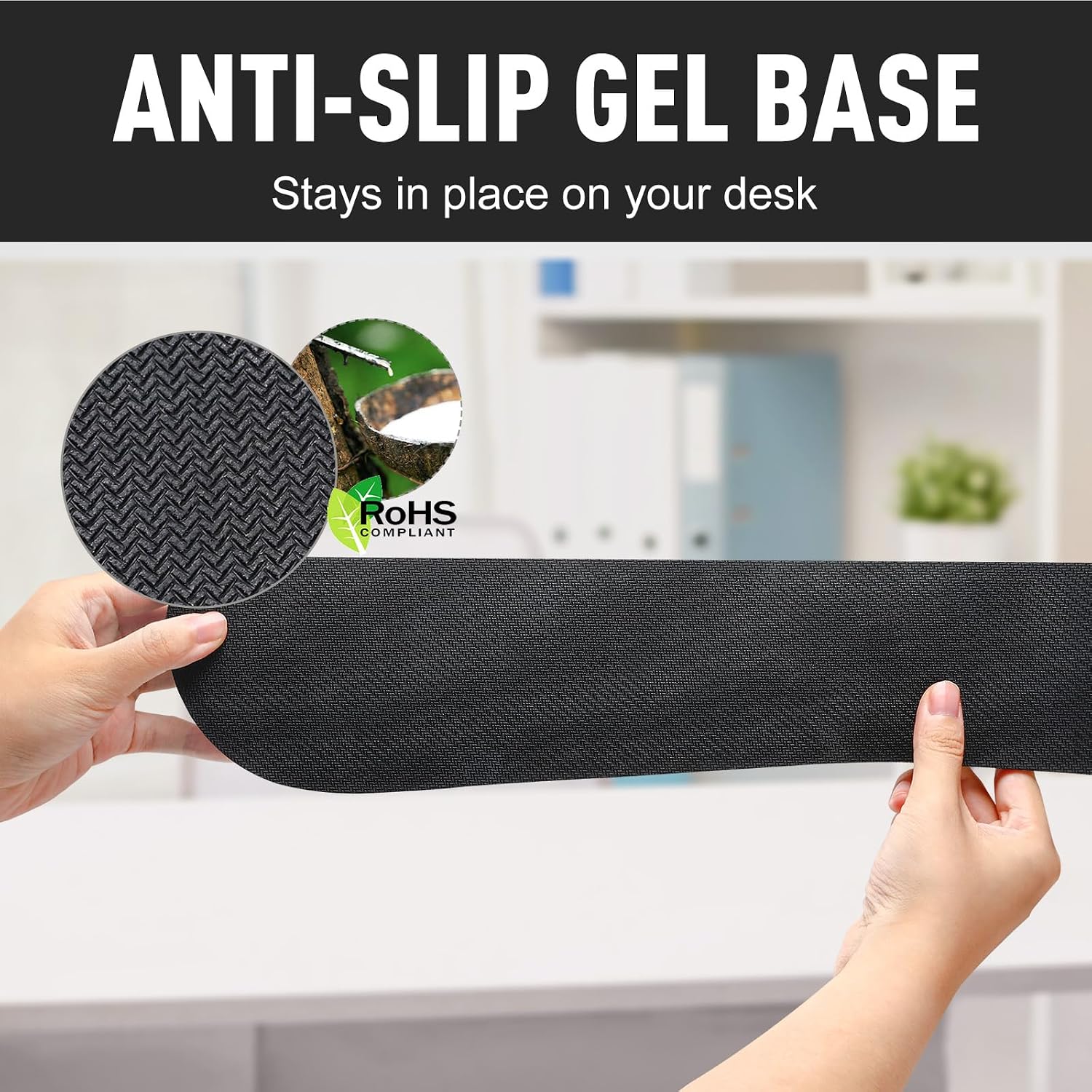 Thumbnail 5 de Gimars Upgrade Silky Gel Memory Foam Wrist Rest for Keyboard and Mouse ๐ฑ