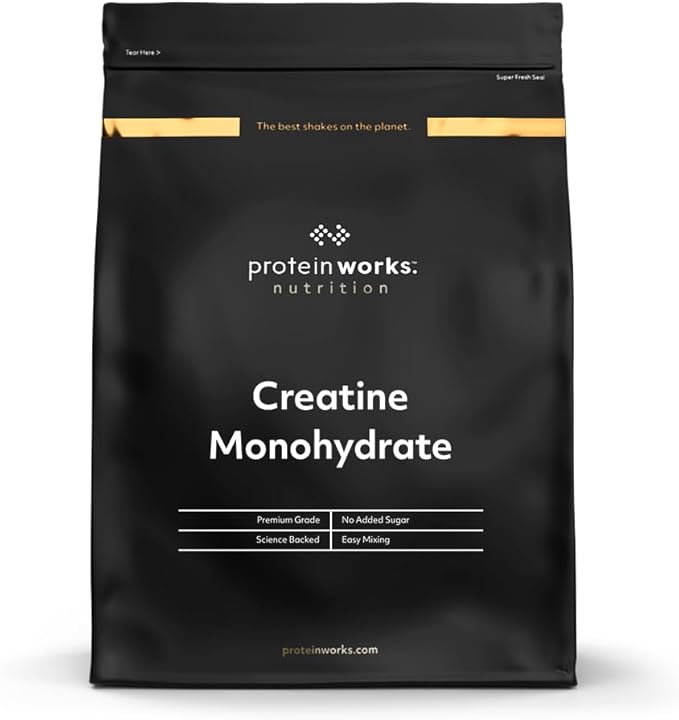 THE PROTEIN WORKS Creatina en Polvo 💪 250g Vegano y Puro