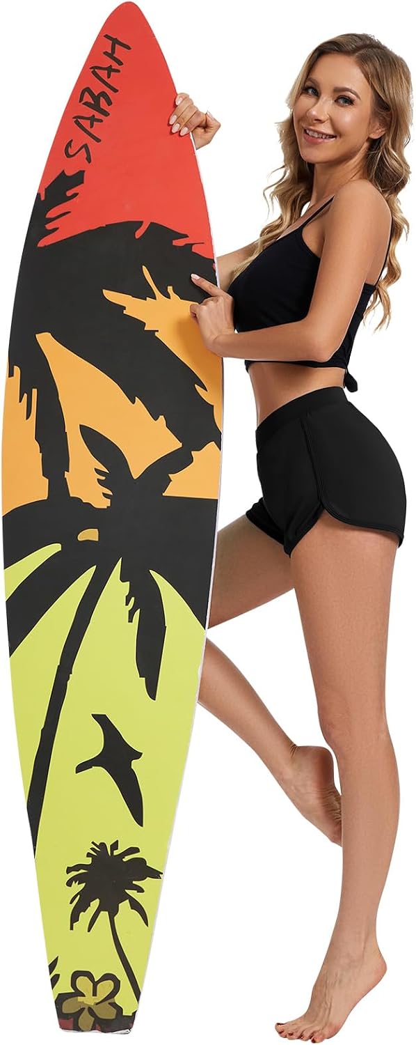 Detalle de Leovqn Period Swimwear Shorts: Leakproof Built-in Bikini Bottom for Teens