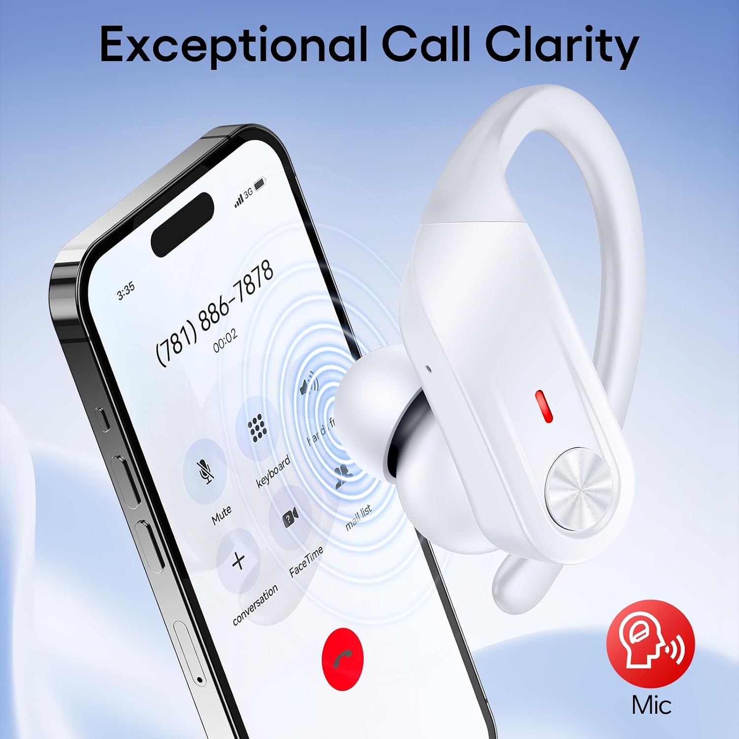 Detalle 1 de Wireless Earbuds with 80-Hour Battery Life