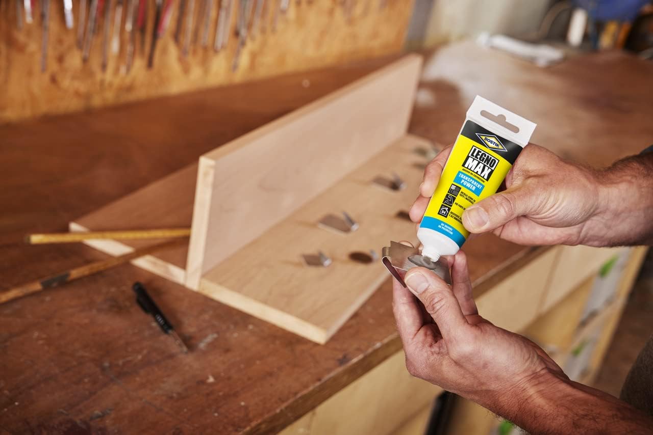 Thumbnail 1 de Bostik Legno Max Transparent: adesivo per legno, extra forte e impermeabile, 85 g