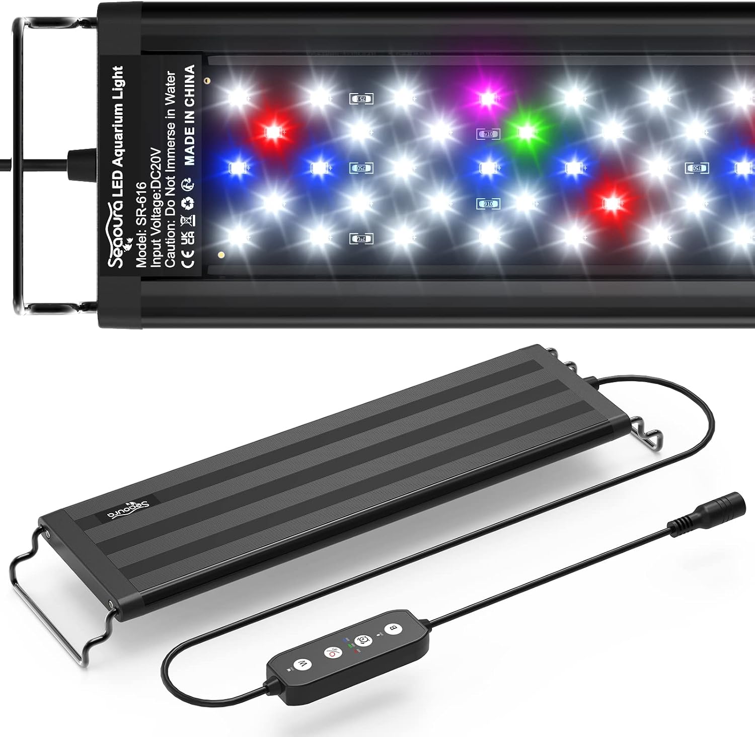 Detalle de SEAOURA Aquarium LED Beleuchtung 10 W Vollspektrum