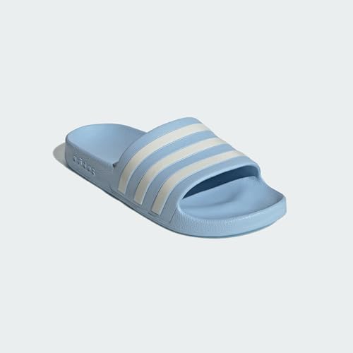 Thumbnail 5 de adidas Adilette Aqua Damen-Pantolette, Glow Blue, weiches Cloudfoam-Fußbett
