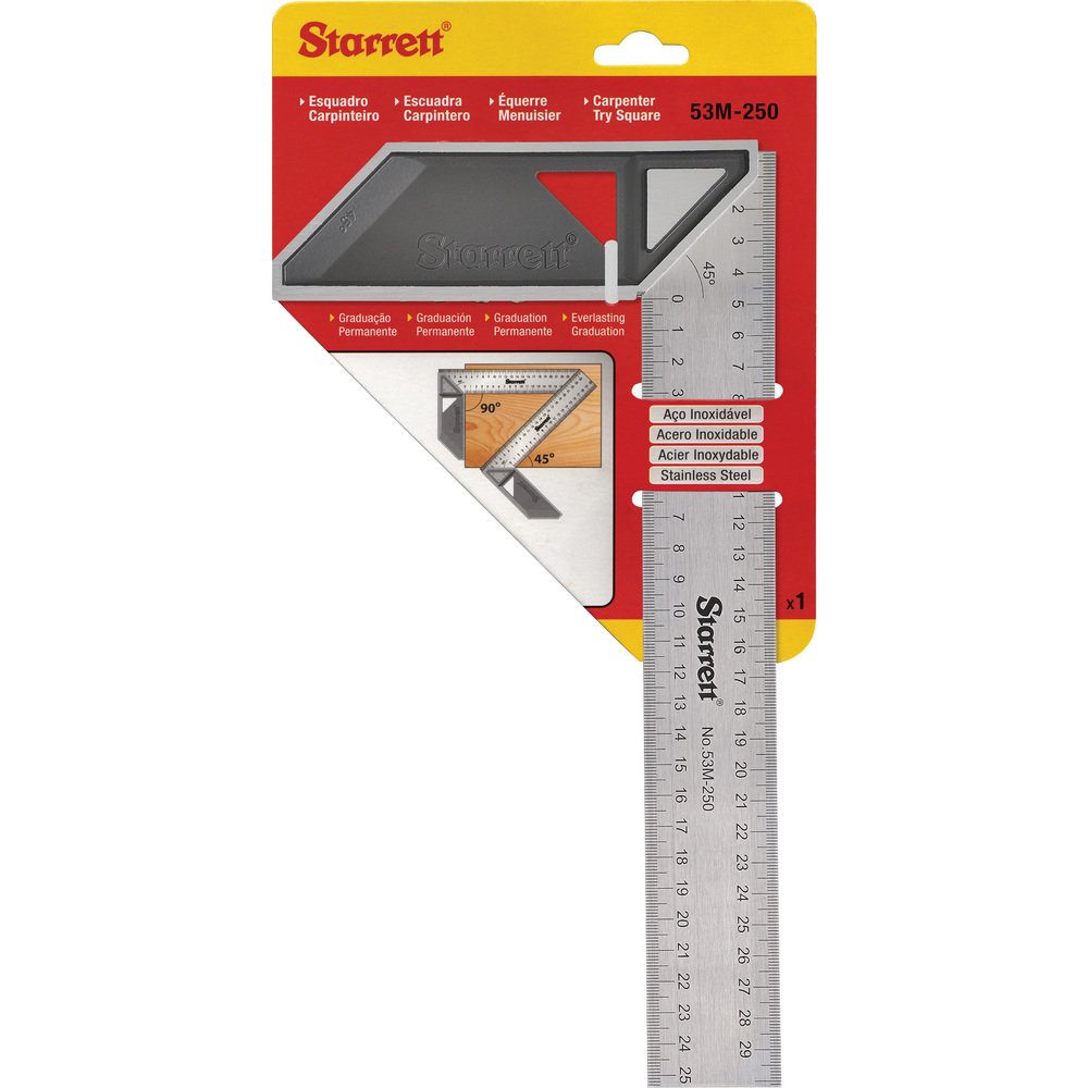 Starrett K53M-200-S 200mm Set Square