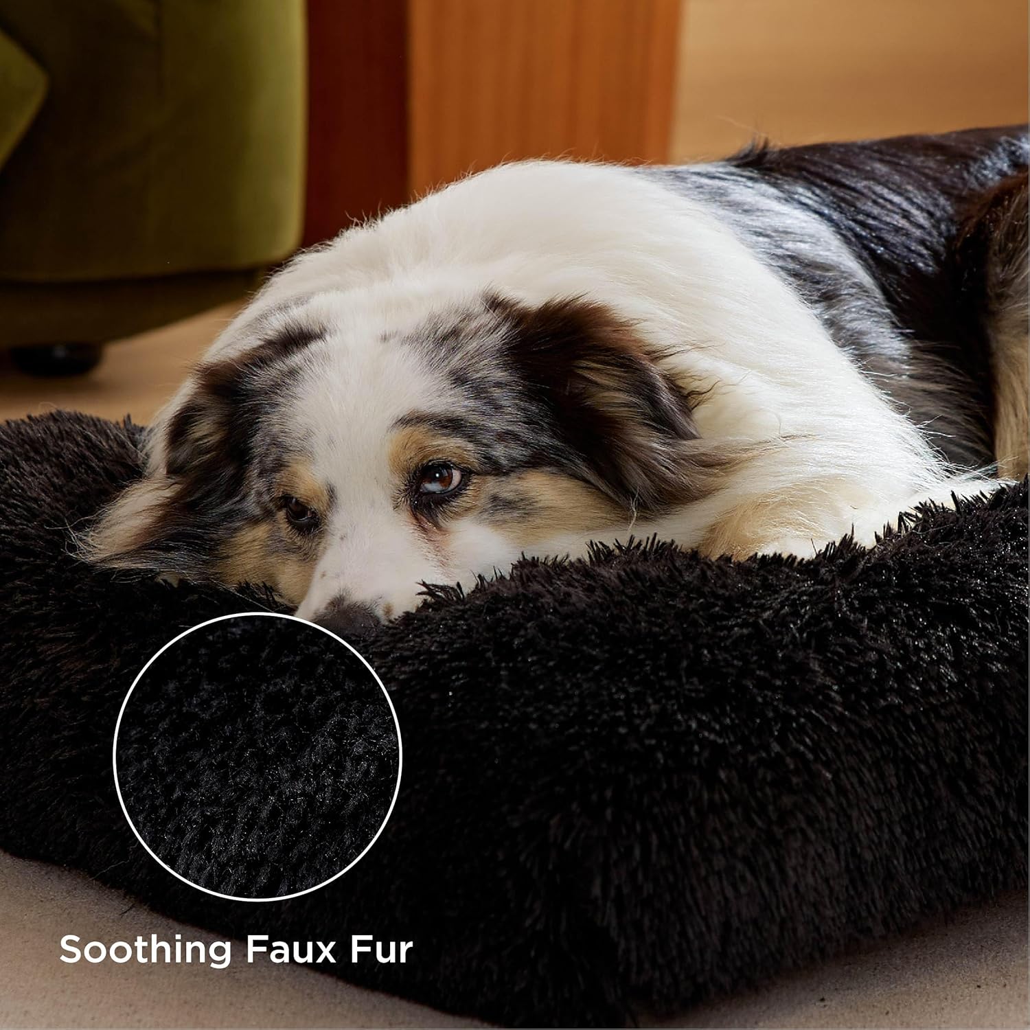 Thumbnail 1 de Bedsure Dog Crate Bed Extra Large - XXL Fluffy Cushion (119x74cm) for Large Pets