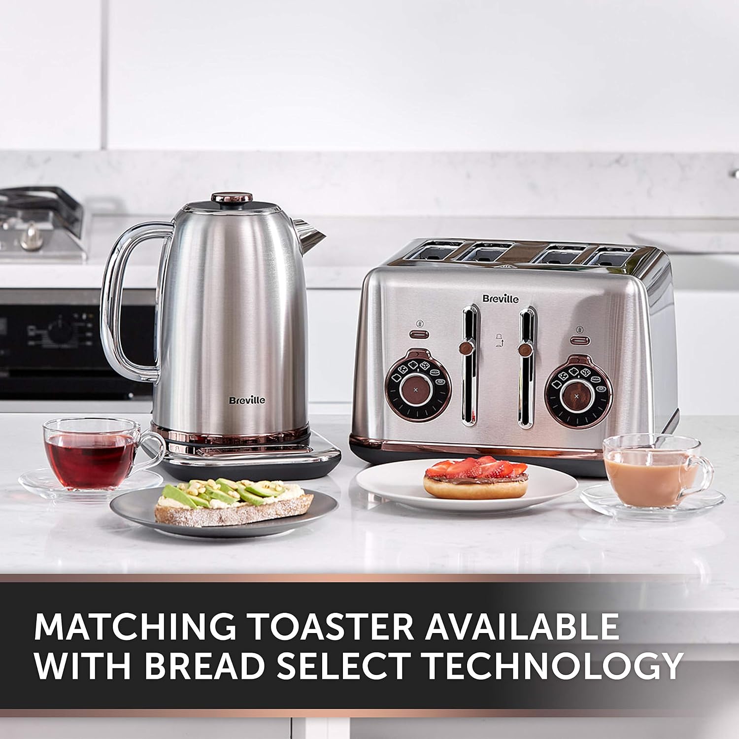 Thumbnail 6 de Breville Selecta Temperature Select Electric Kettle 1.7L (VKT159) – 3kW Fast Boil with Digital Temperature Control