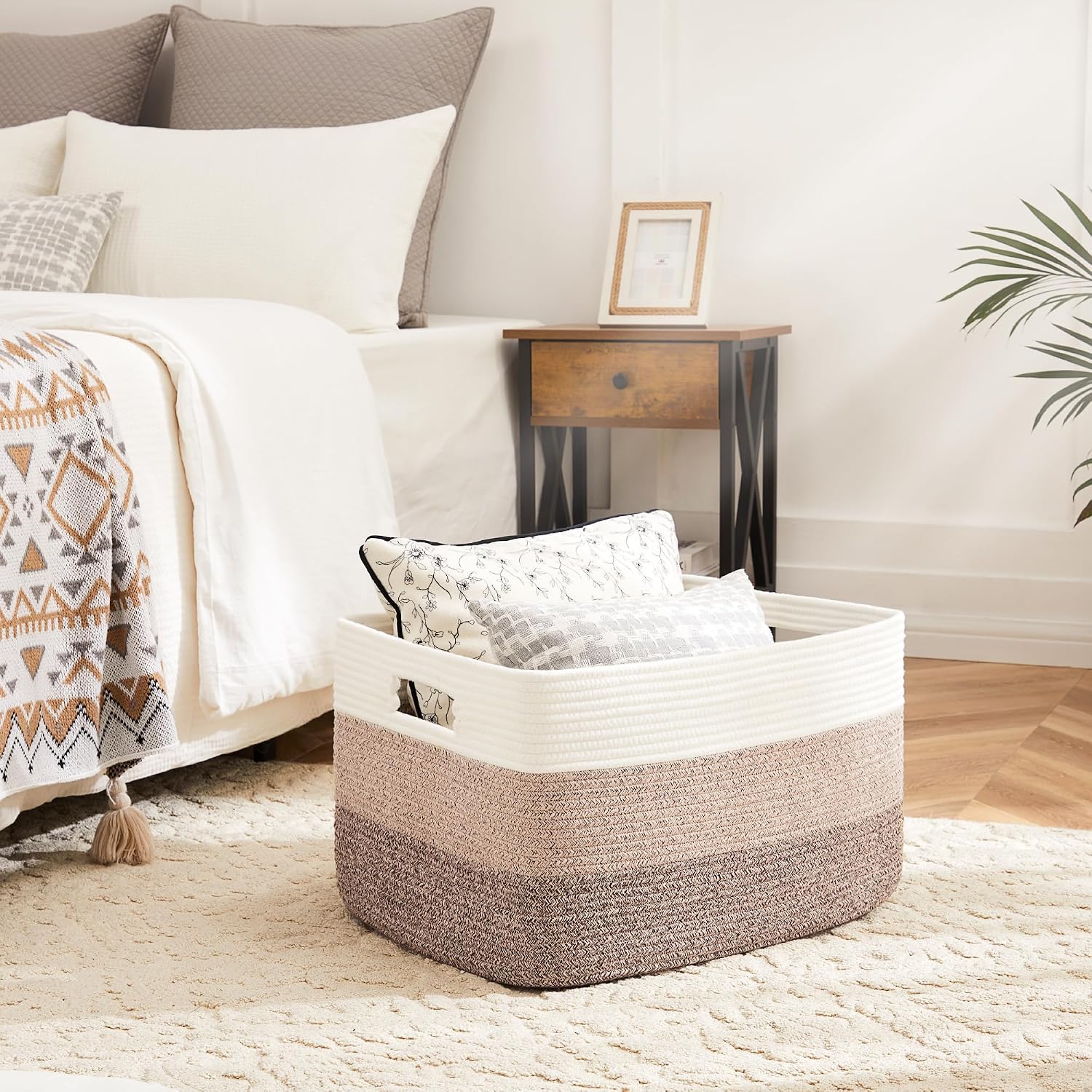 Detalle 2 de Artfeel Rectangle Woven Basket, 65L